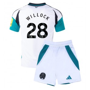 Billiga Newcastle United Joe Willock #28 Tredjeställ Barn 2024-25 Kortärmad (+ Korta byxor)